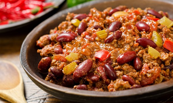 Mehevä Chili con carne