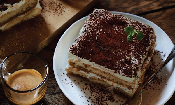 Mokkainen tiramisu