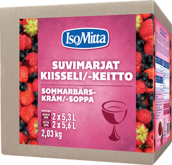 IsoMitta Suvimarjat kiisseli/-keitto 2x1,015kg